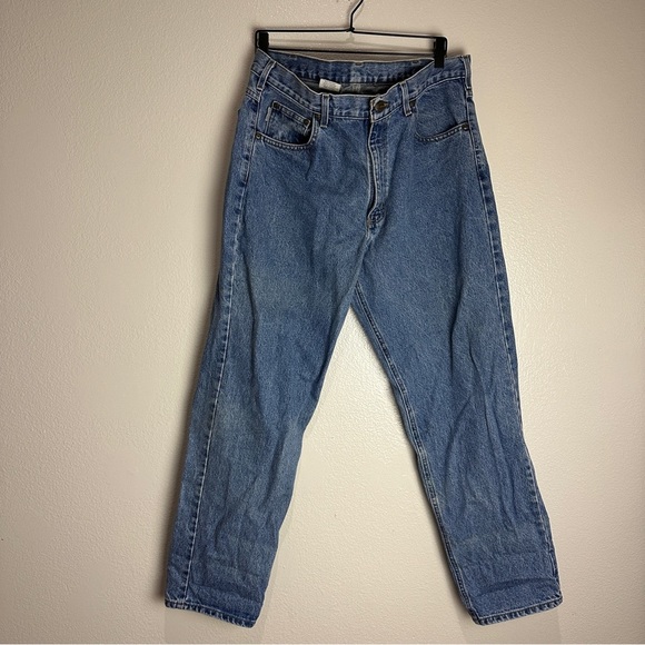 Carhartt Denim Vintage Jeans Size 36X32 Relaxed Fit - Picture 1 of 10